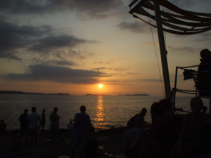 Cafe Mambo Sunset