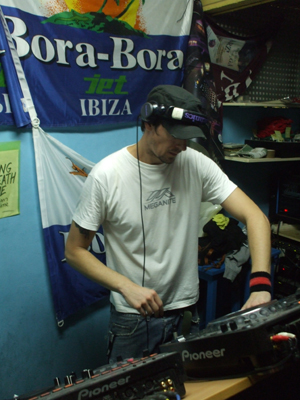 dj @ Bora Bora in Ibiza