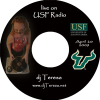dj Teresa live on USF Radio